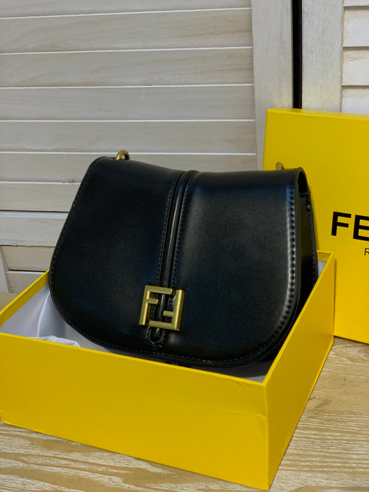 Black Fendi bag with box